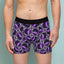 Men's Boxer Shorts for Epilepsy Awareness - Lightning Brain Design - Korvel