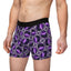Men's Boxer Shorts for Epilepsy Awareness - Lightning Brain Design - Korvel