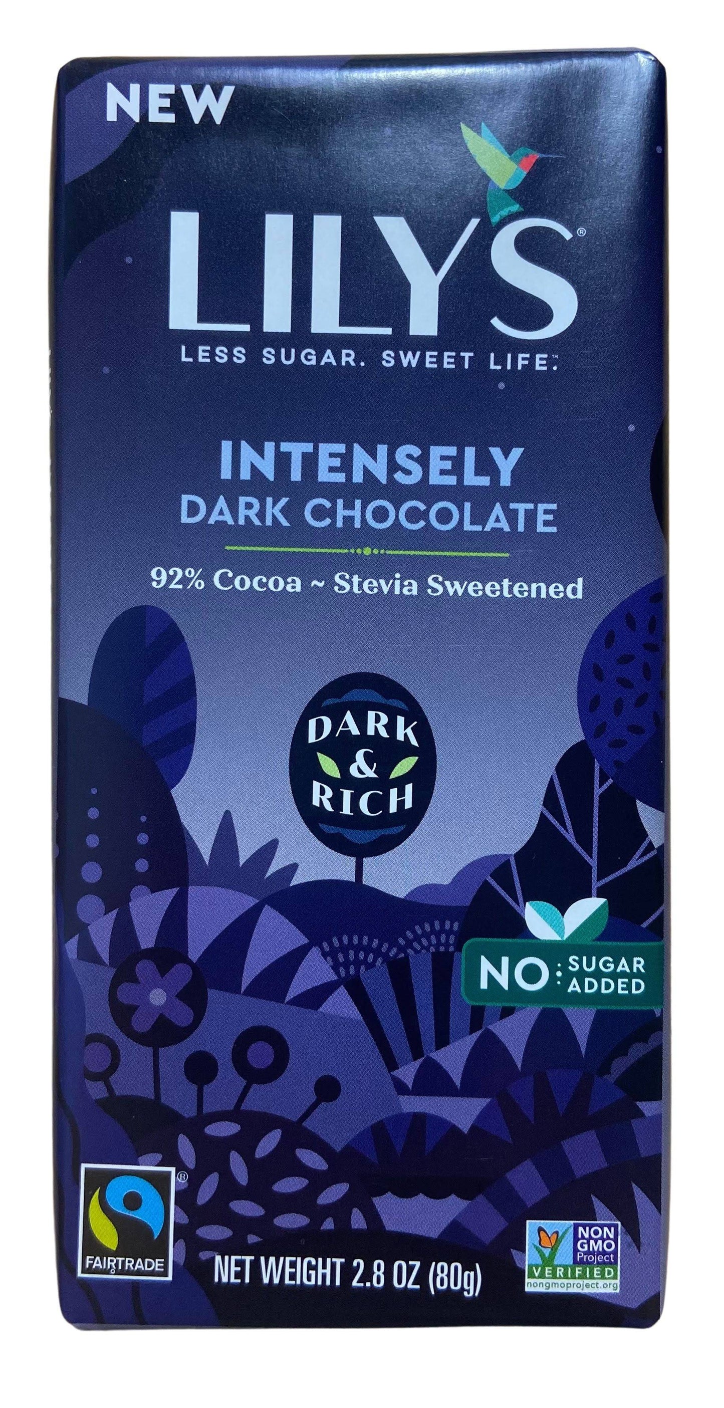 Lily's Dark Chocolate Bars - Stevia Sweetened Delight - Korvel