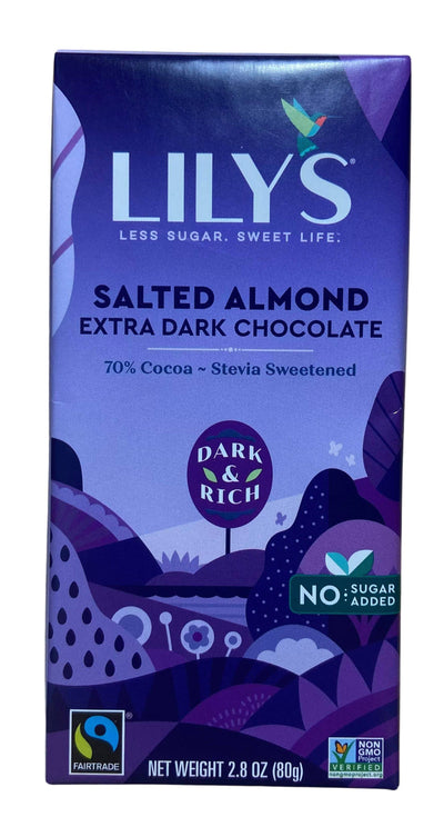 Lily's Dark Chocolate Bars - Stevia Sweetened Delight - Korvel