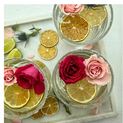 Tranches de citron vert déshydratées pour le bar et la décoration