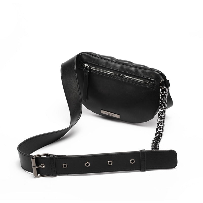 Lingge Chain Shoulder Bag Crossbody Bag Eagle Head Bag Chest Bag - Korvel