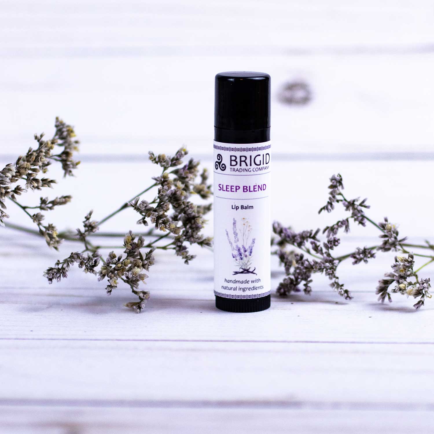 Calming Sleep Blend Lip Balm - Lavender, Chamomile & Vanilla - Korvel