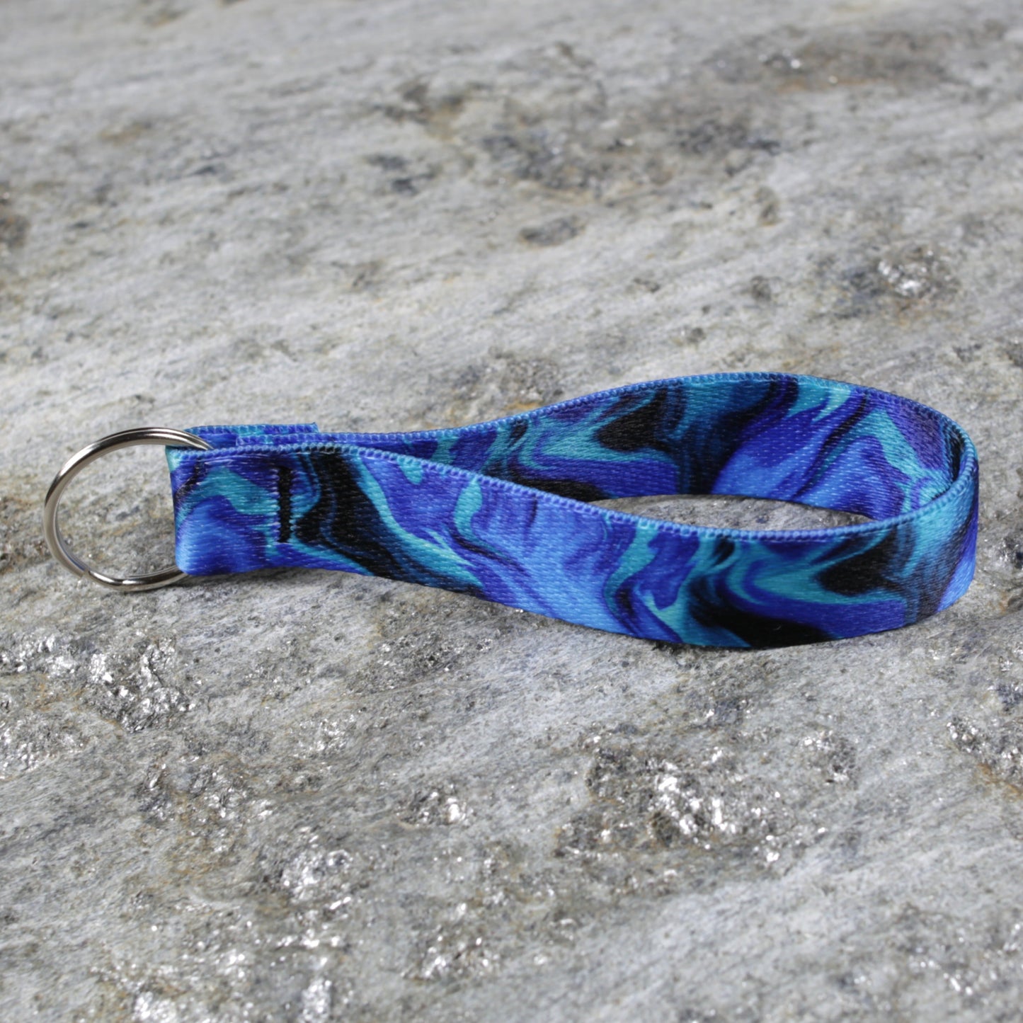 Liquid Blue Key Fob - Stylish Accessory for Bags