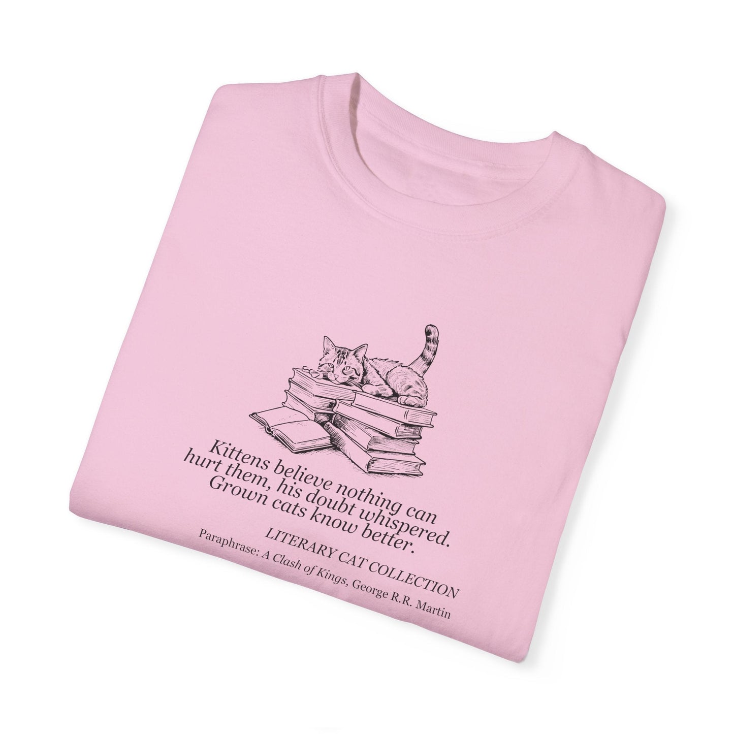 T-shirt unisexe Chat Littéraire - Une Confrontation des Rois