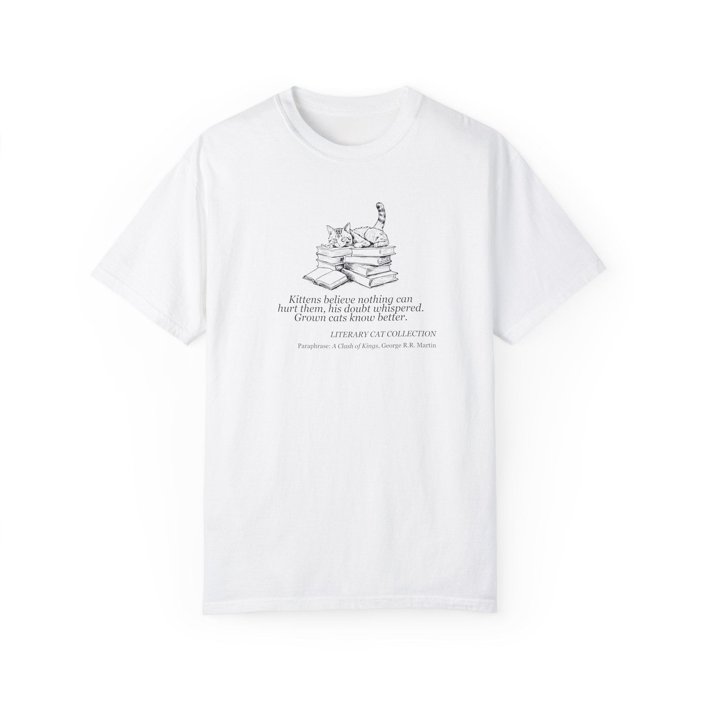 T-shirt unisexe Chat Littéraire - Une Confrontation des Rois