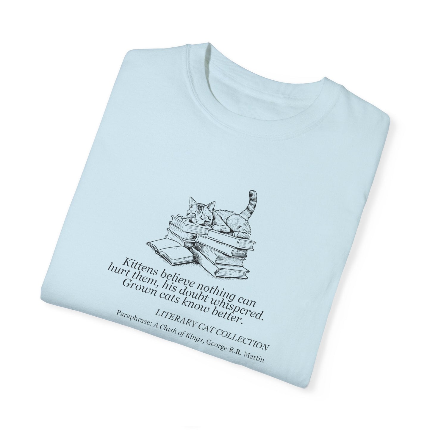 T-shirt unisexe Chat Littéraire - Une Confrontation des Rois