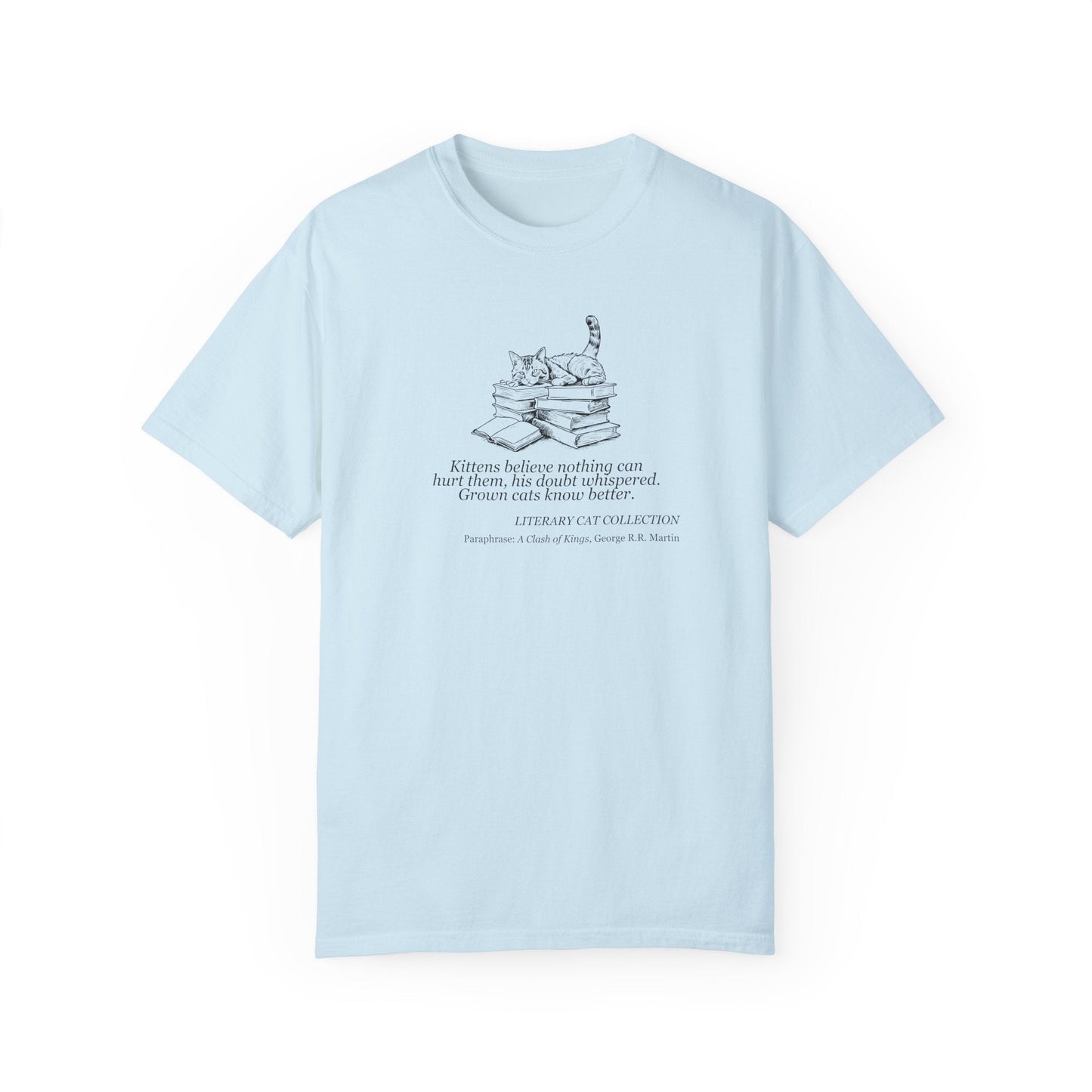 T-shirt unisexe Chat Littéraire - Une Confrontation des Rois
