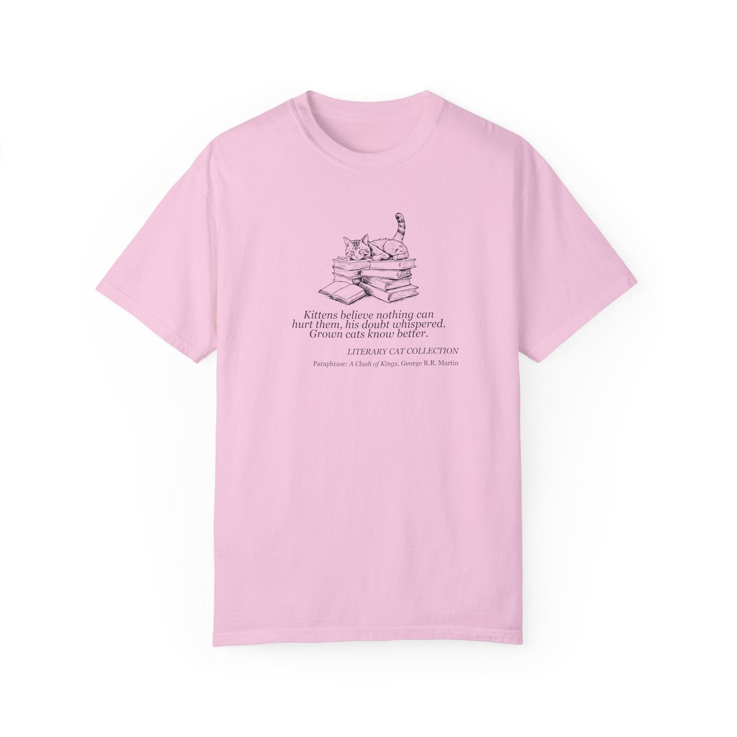 T-shirt unisexe Chat Littéraire - Une Confrontation des Rois