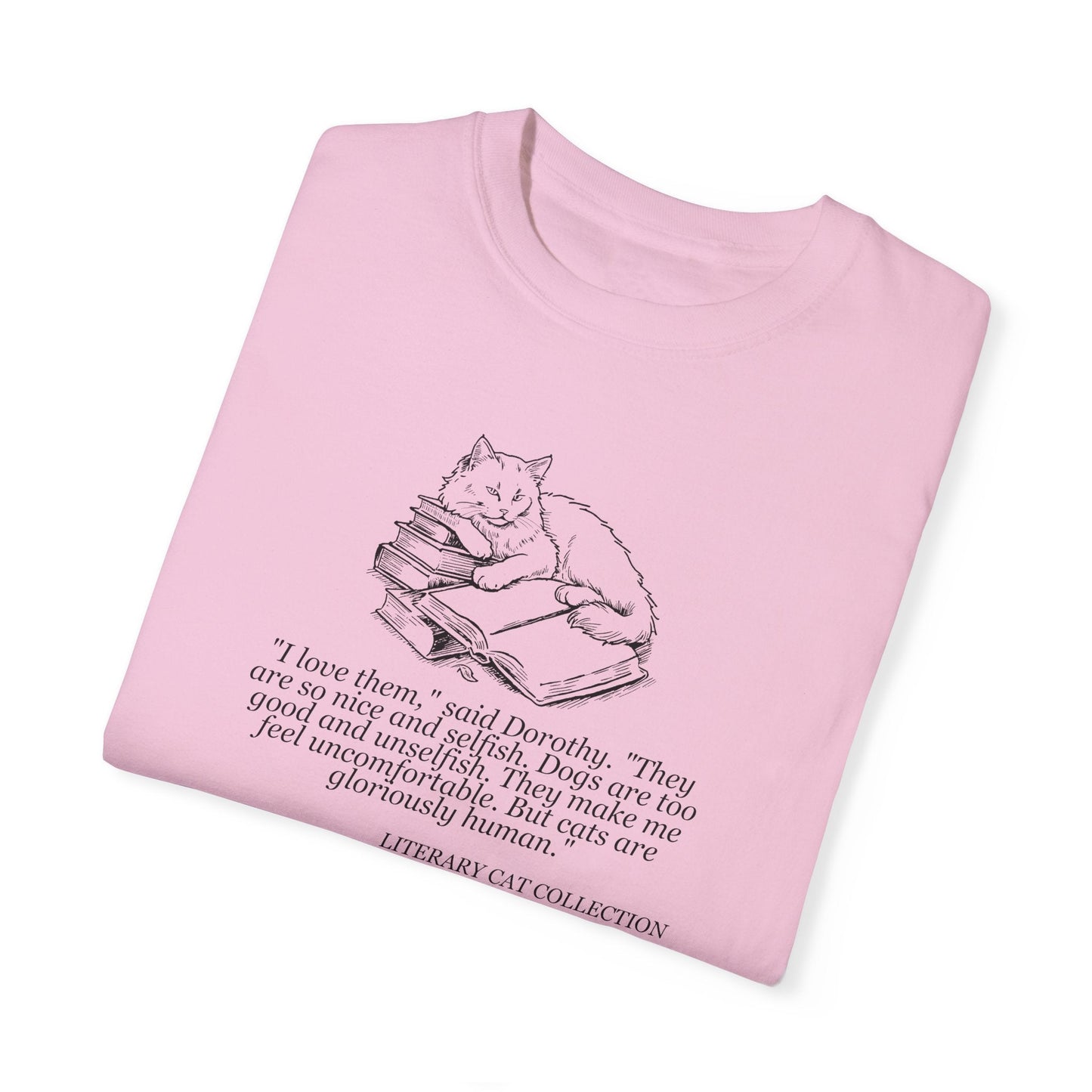 Literary Cat Unisex T-Shirt - Celebrate Your Love for Literature