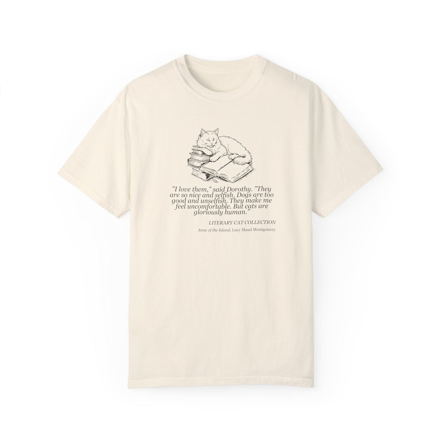 Literary Cat Unisex T-Shirt - Celebrate Your Love for Literature