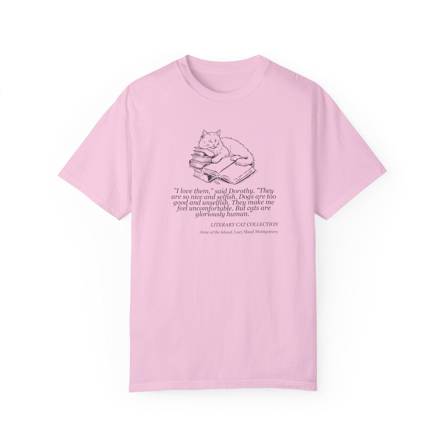 Literary Cat Unisex T-Shirt - Celebrate Your Love for Literature