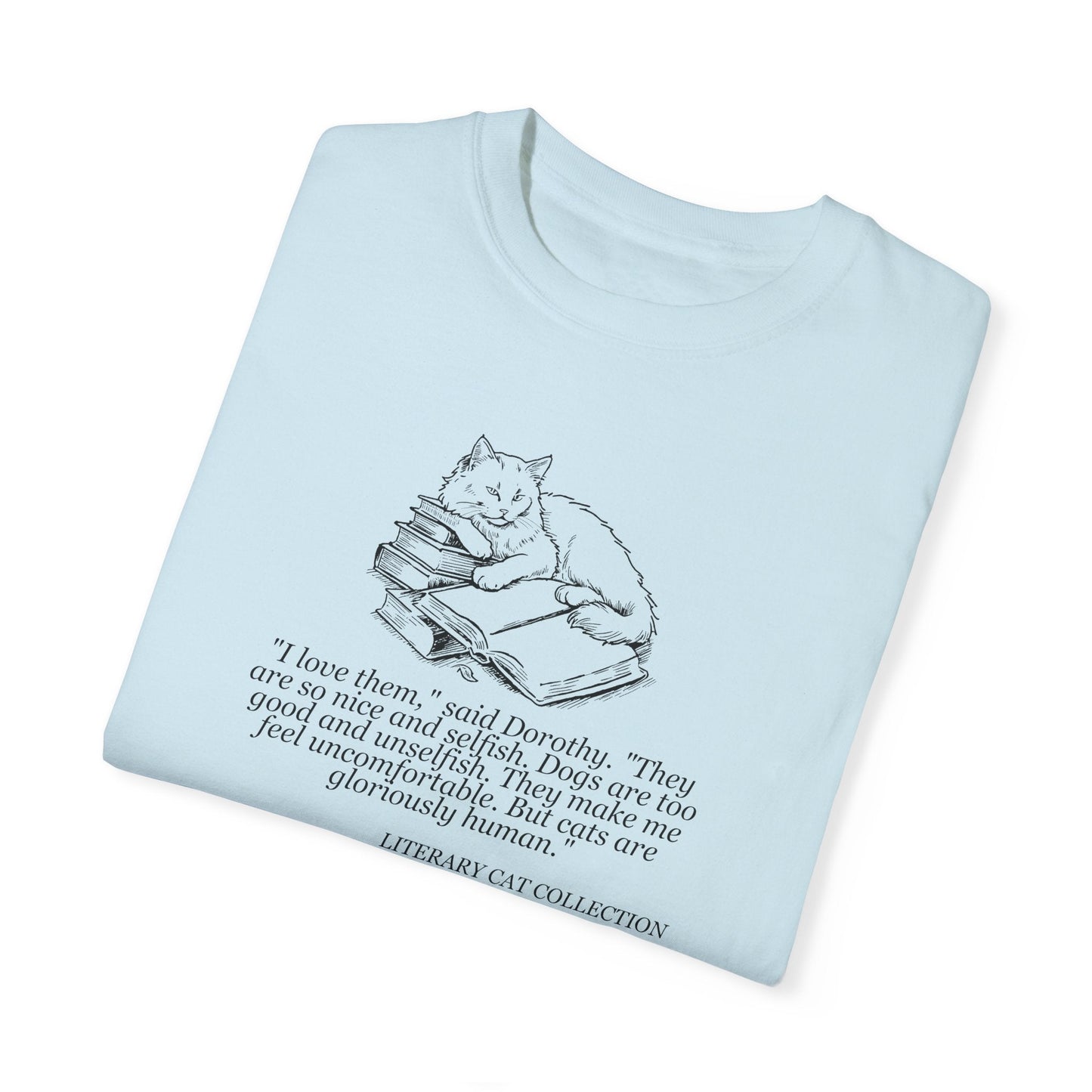 Literary Cat Unisex T-Shirt - Celebrate Your Love for Literature