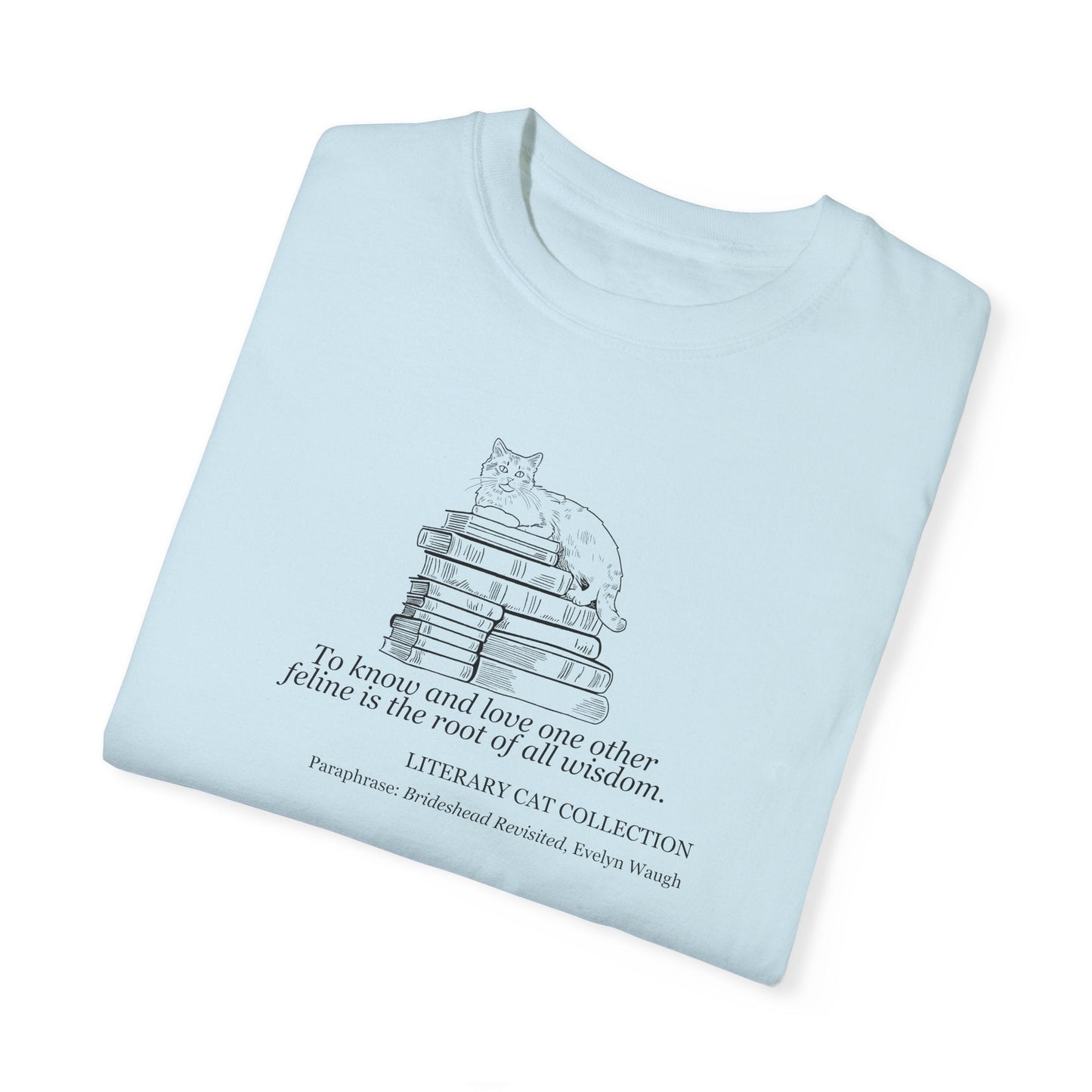 Camiseta Unisex Gato Literario - Brideshead Revisited