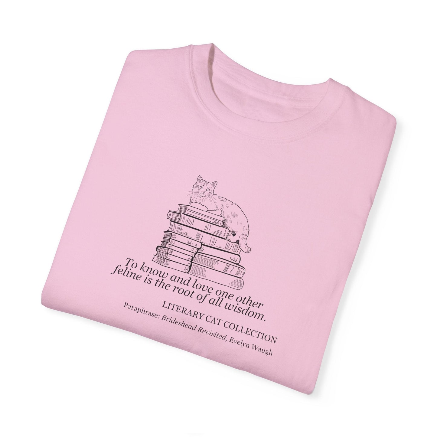 Camiseta Unisex Gato Literario - Brideshead Revisited