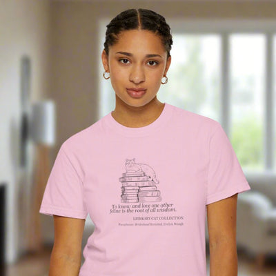 Camiseta Unisex Gato Literario - Brideshead Revisited