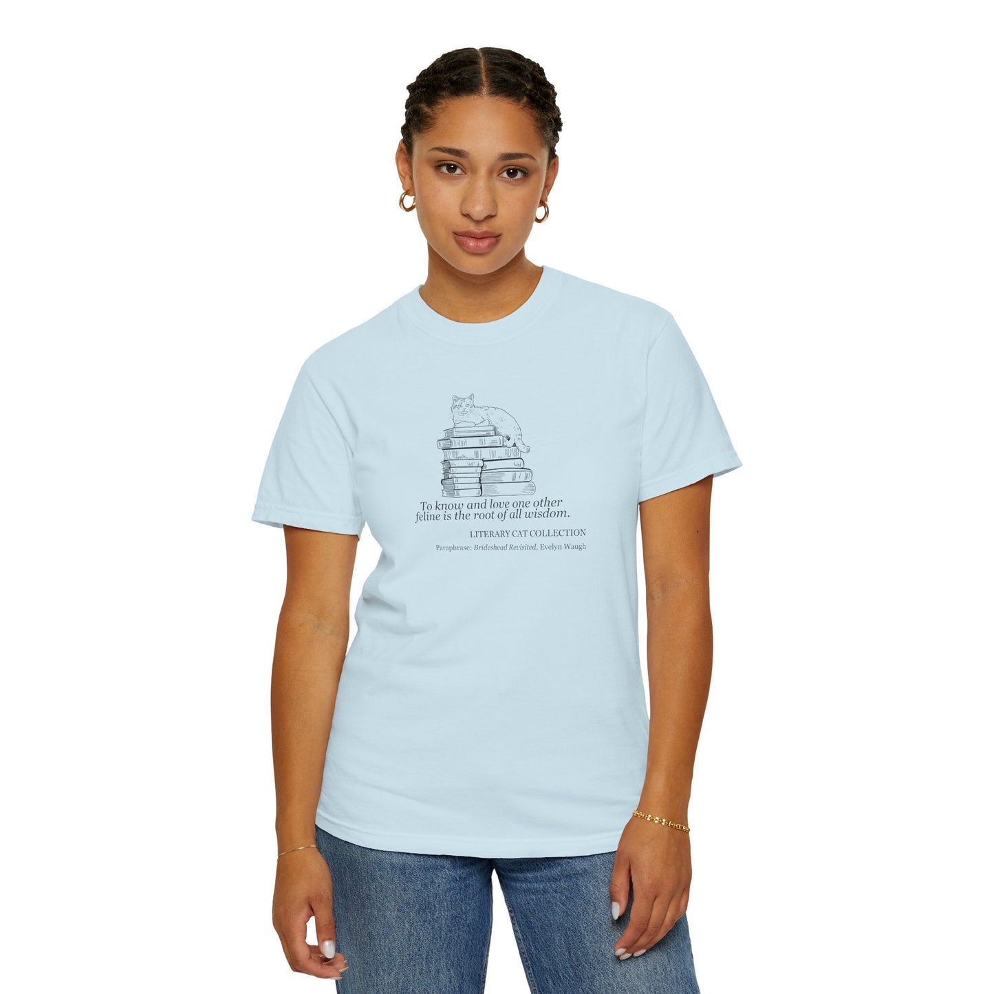 Camiseta Unisex Gato Literario - Brideshead Revisited