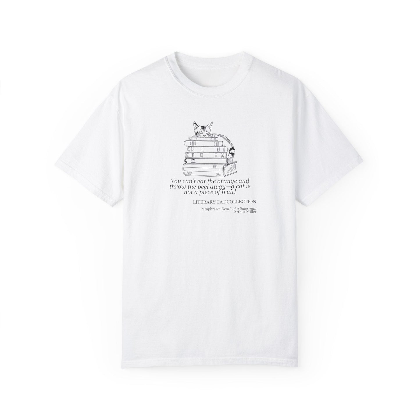 Literary Cat Unisex T-Shirt - Death of a Salesman