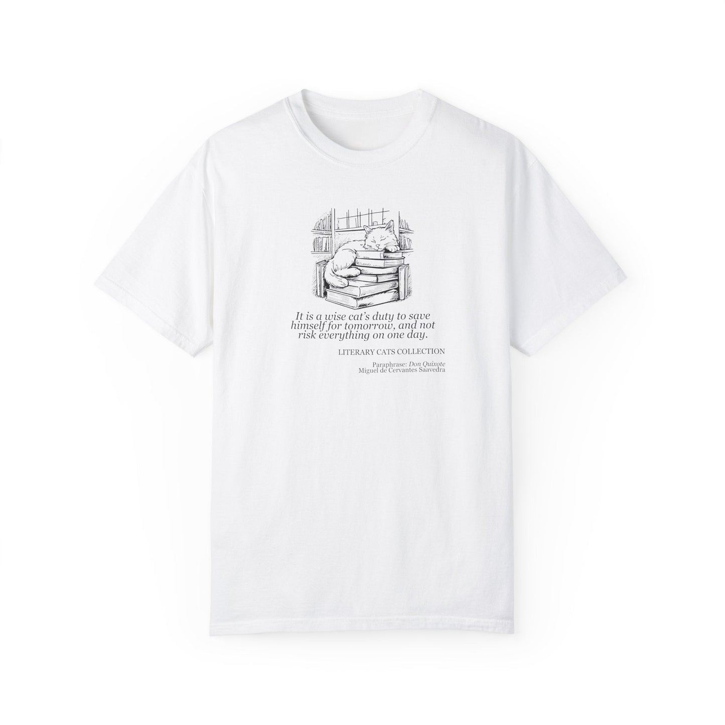 Camiseta Unisex Gato Literario - Don Quijote