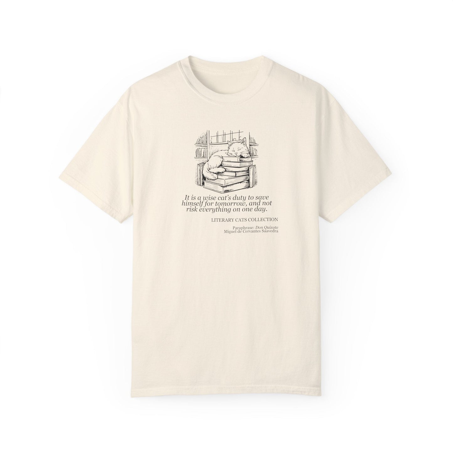 Camiseta Unisex Gato Literario - Don Quijote