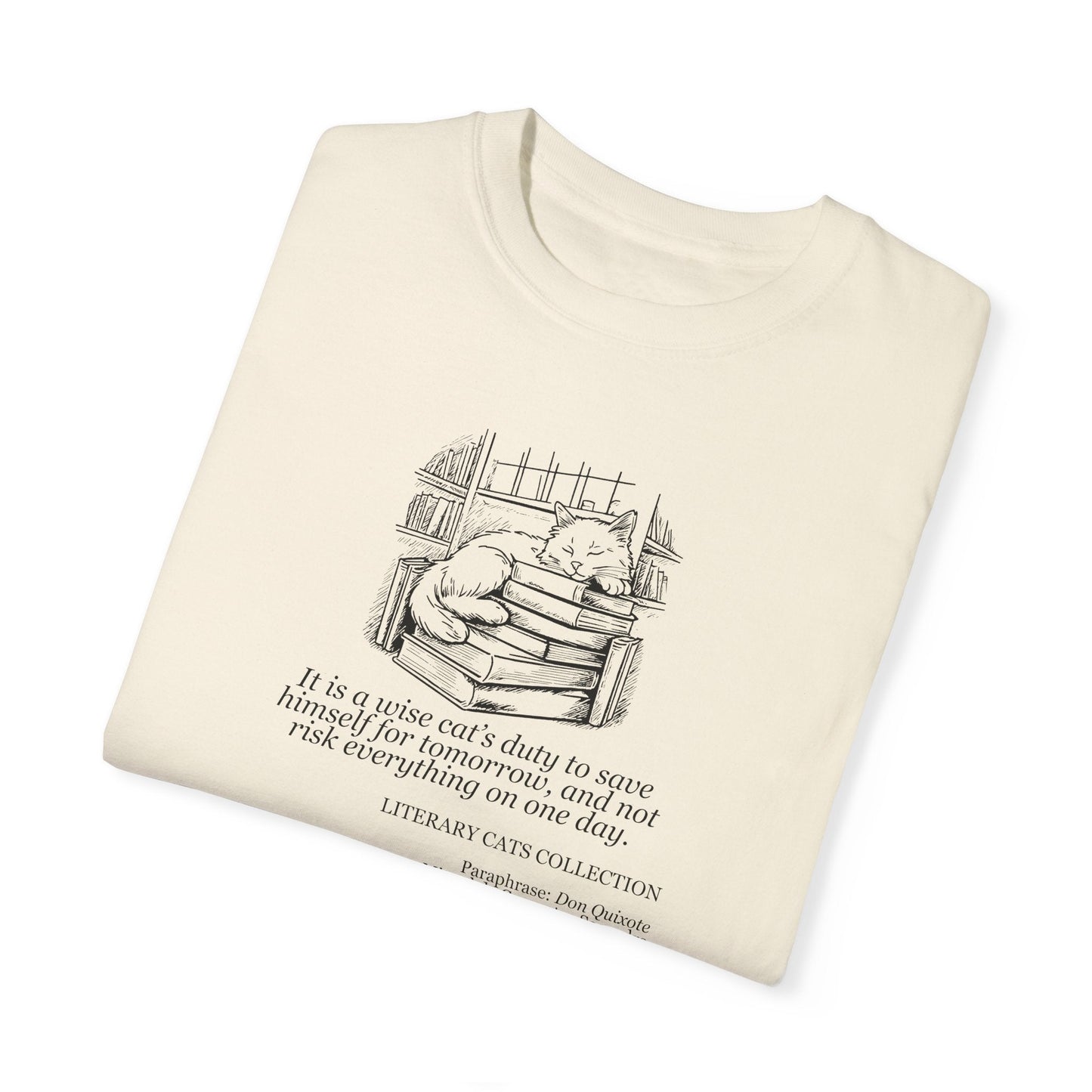 Camiseta Unisex Gato Literario - Don Quijote