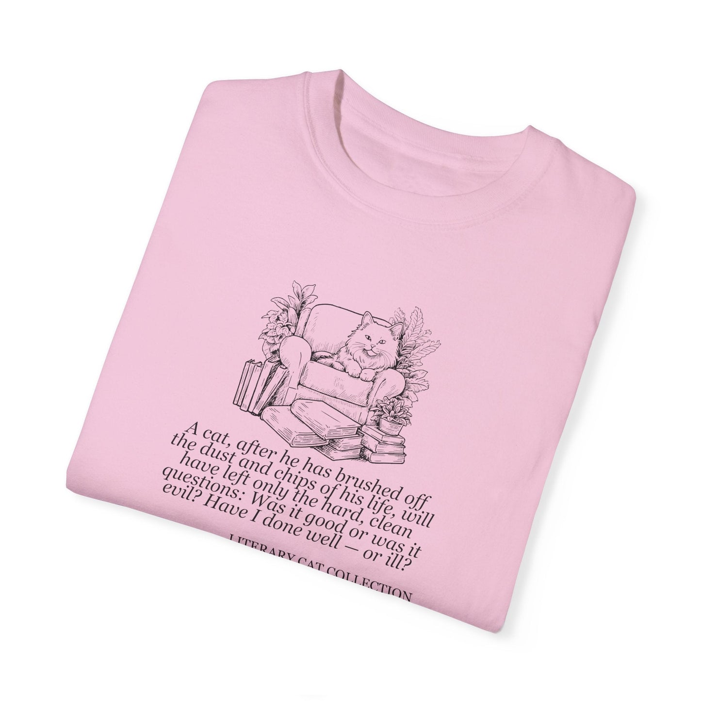 T-shirt unisexe Chat Littéraire - Est de l'Eden