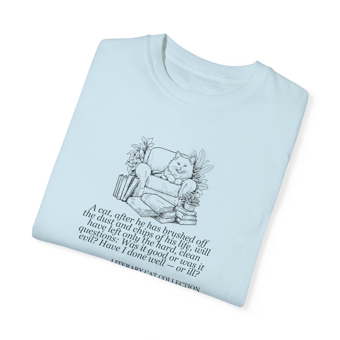 T-shirt unisexe Chat Littéraire - Est de l'Eden