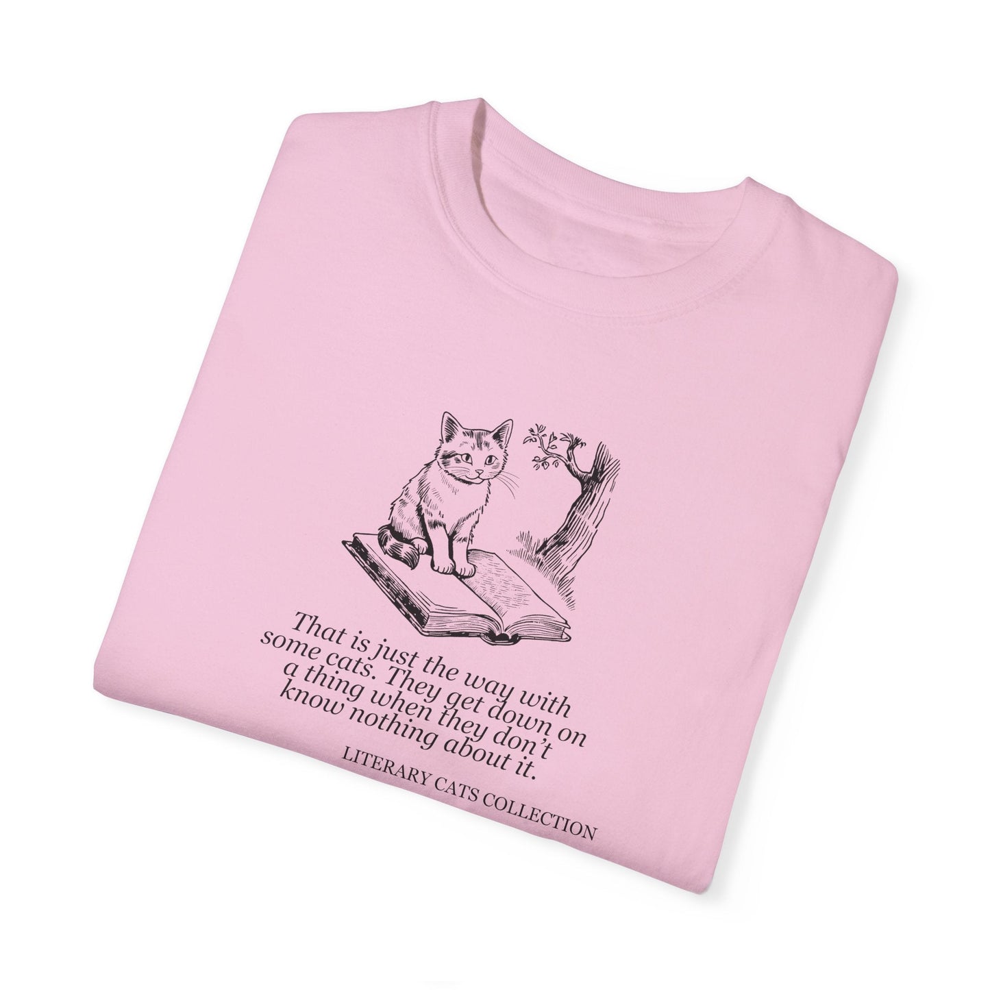 Huckleberry Finn Literary Cat Unisex Tee - Korvel