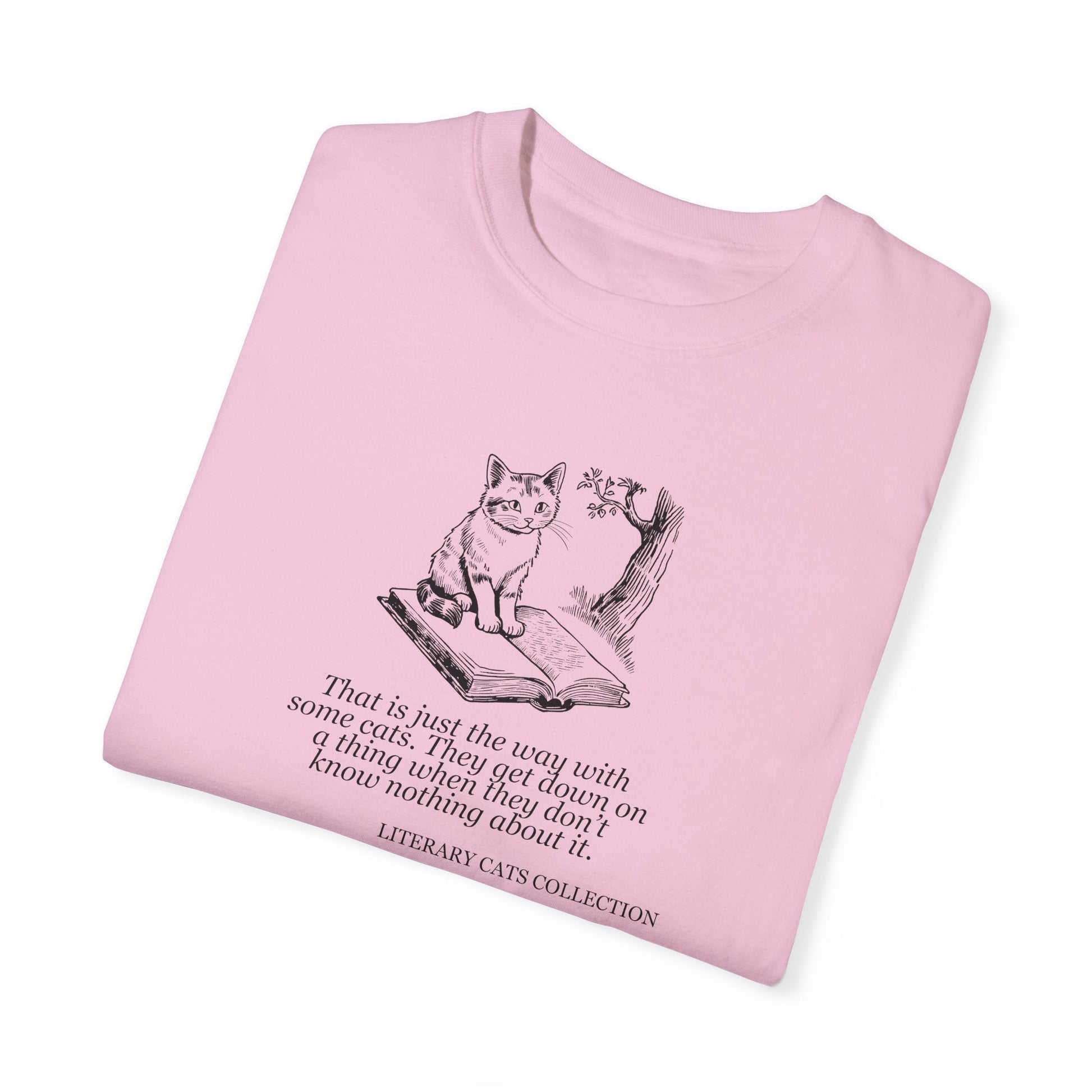 Huckleberry Finn Literary Cat Unisex Tee - Korvel