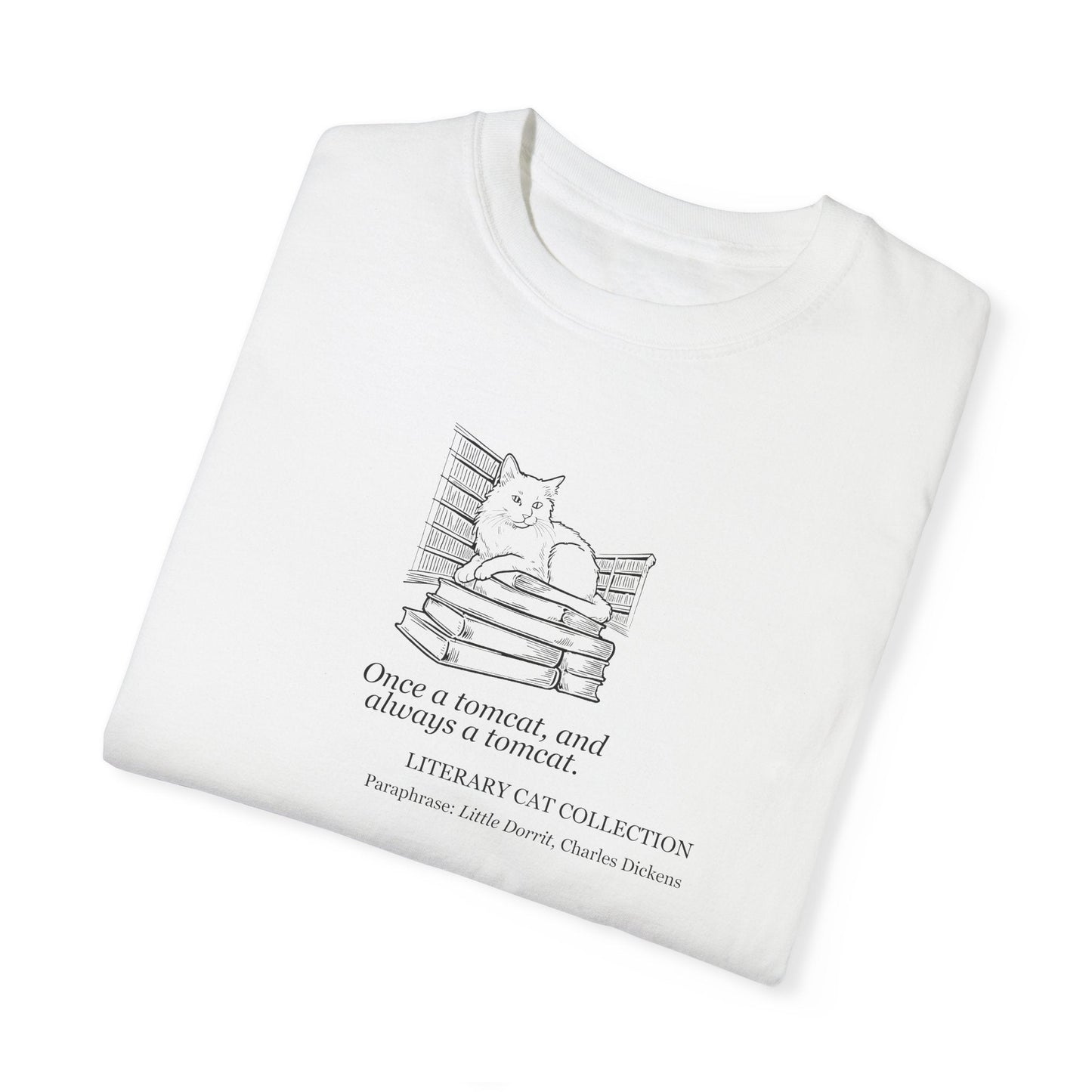 Camiseta Unisex Gato Literario - Little Dorrit