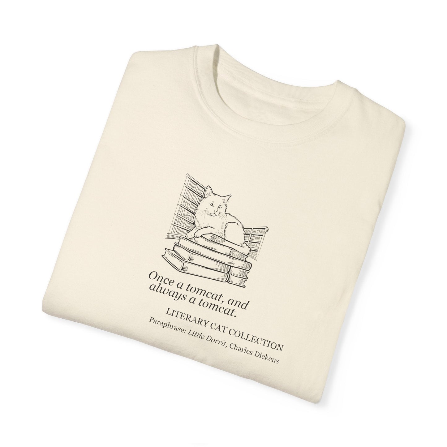 Camiseta Unisex Gato Literario - Little Dorrit
