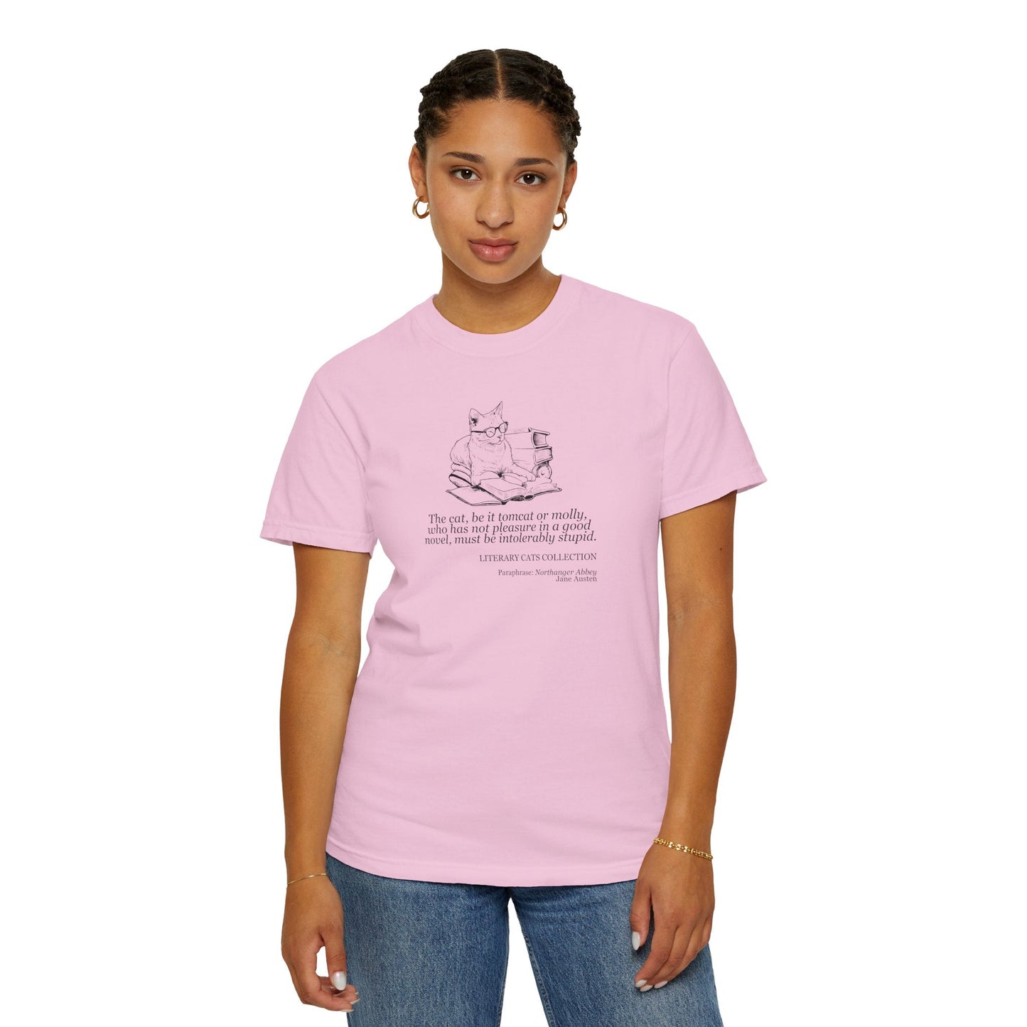 T-shirt unisexe Chat Littéraire - Célébrez votre amour pour les livres