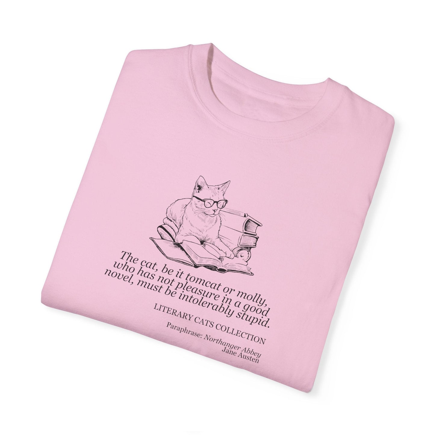 T-shirt unisexe Chat Littéraire - Célébrez votre amour pour les livres