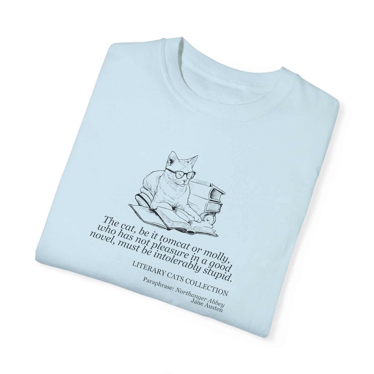 T-shirt unisexe Chat Littéraire - Célébrez votre amour pour les livres