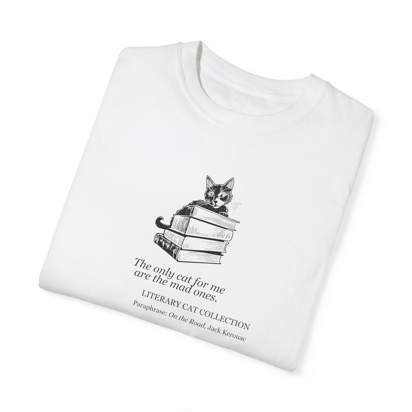 Camiseta Unisex Gato Literario - En el Camino