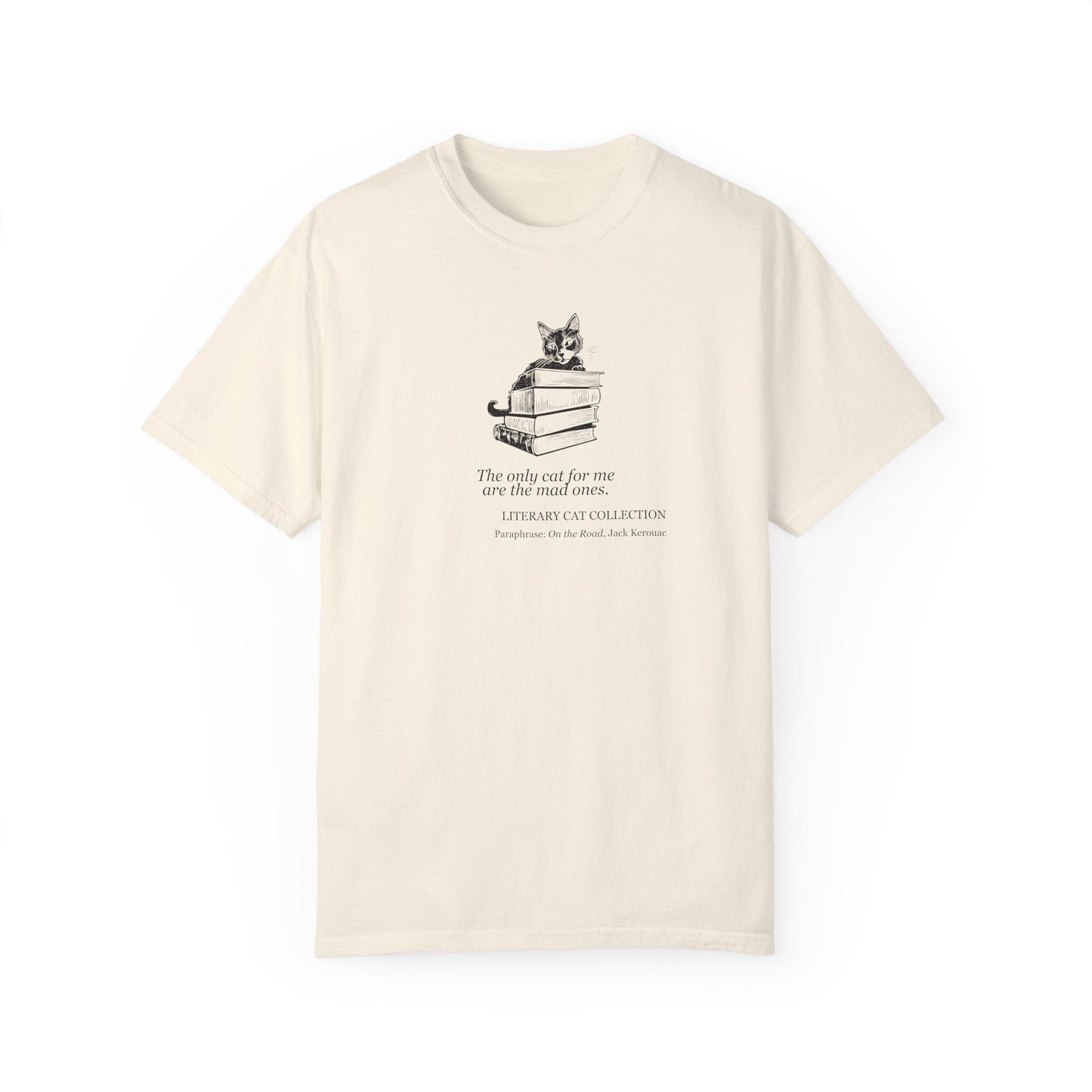 Camiseta Unisex Gato Literario - En el Camino