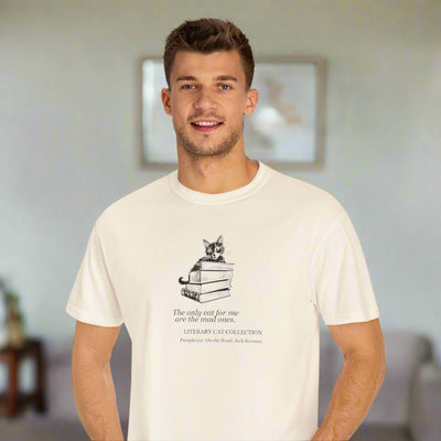 Camiseta Unisex Gato Literario - En el Camino