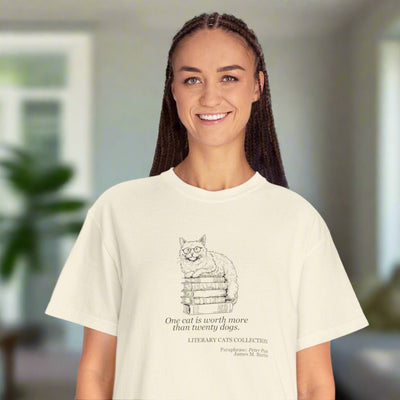 Camiseta Unisex Gato Literario - Peter Pan
