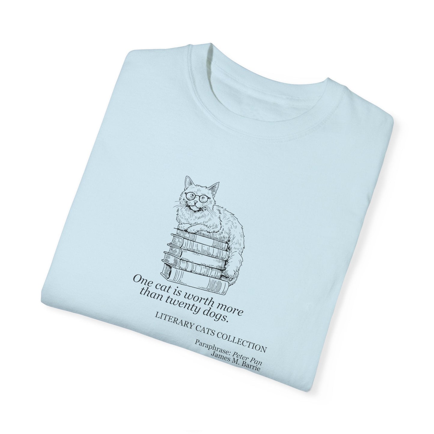 T-shirt unisexe Chat Littéraire - Peter Pan