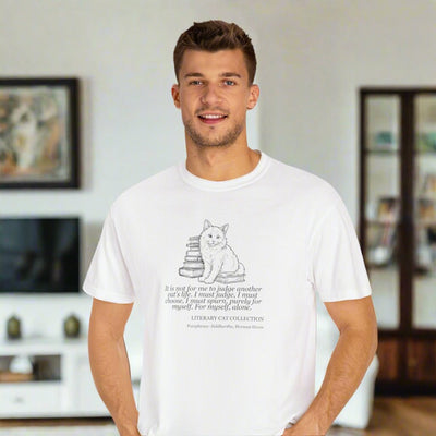 Siddhartha Inspired Literary Cat Unisex Tee - Korvel