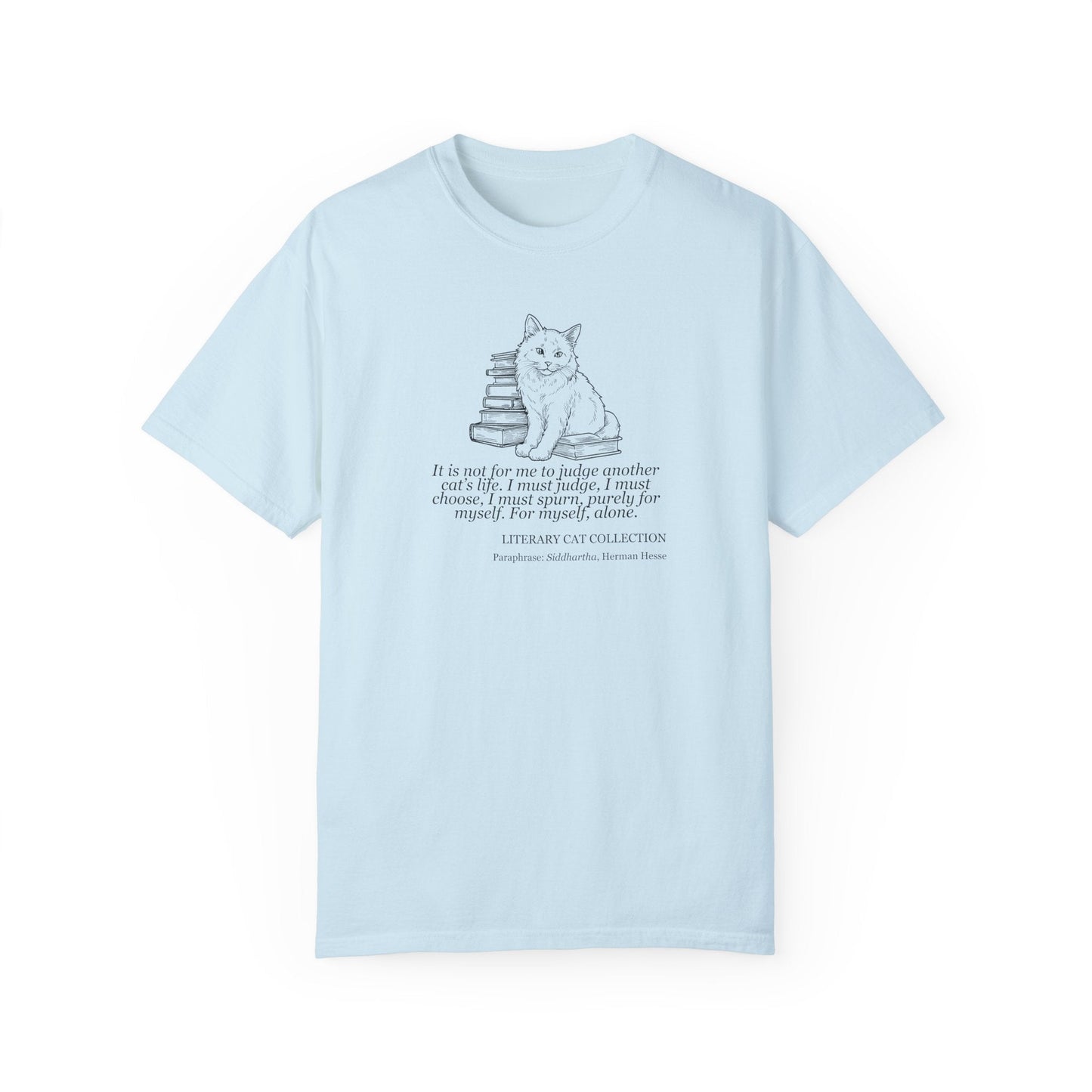 Siddhartha Inspired Literary Cat Unisex Tee - Korvel