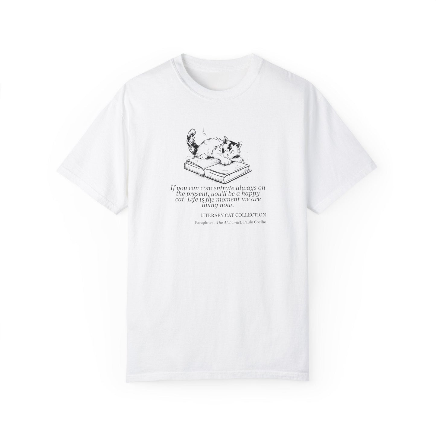 T-shirt unisexe Chat Littéraire - L'Alchimiste