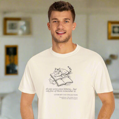 Camiseta Unisex Gato Literario - El Principito