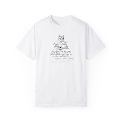 Literary Cat Graphic Tee - Celebrate To Kill a Mockingbird - Korvel