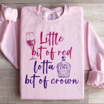 Little Bit Of Red Sweatshirt