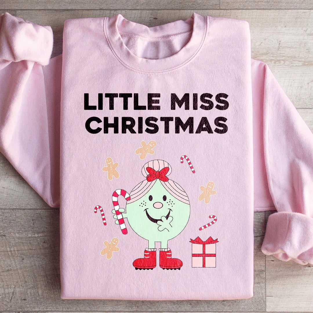 Sudadera de la Pequeña Señorita Navidad