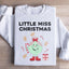 Sudadera de la Pequeña Señorita Navidad