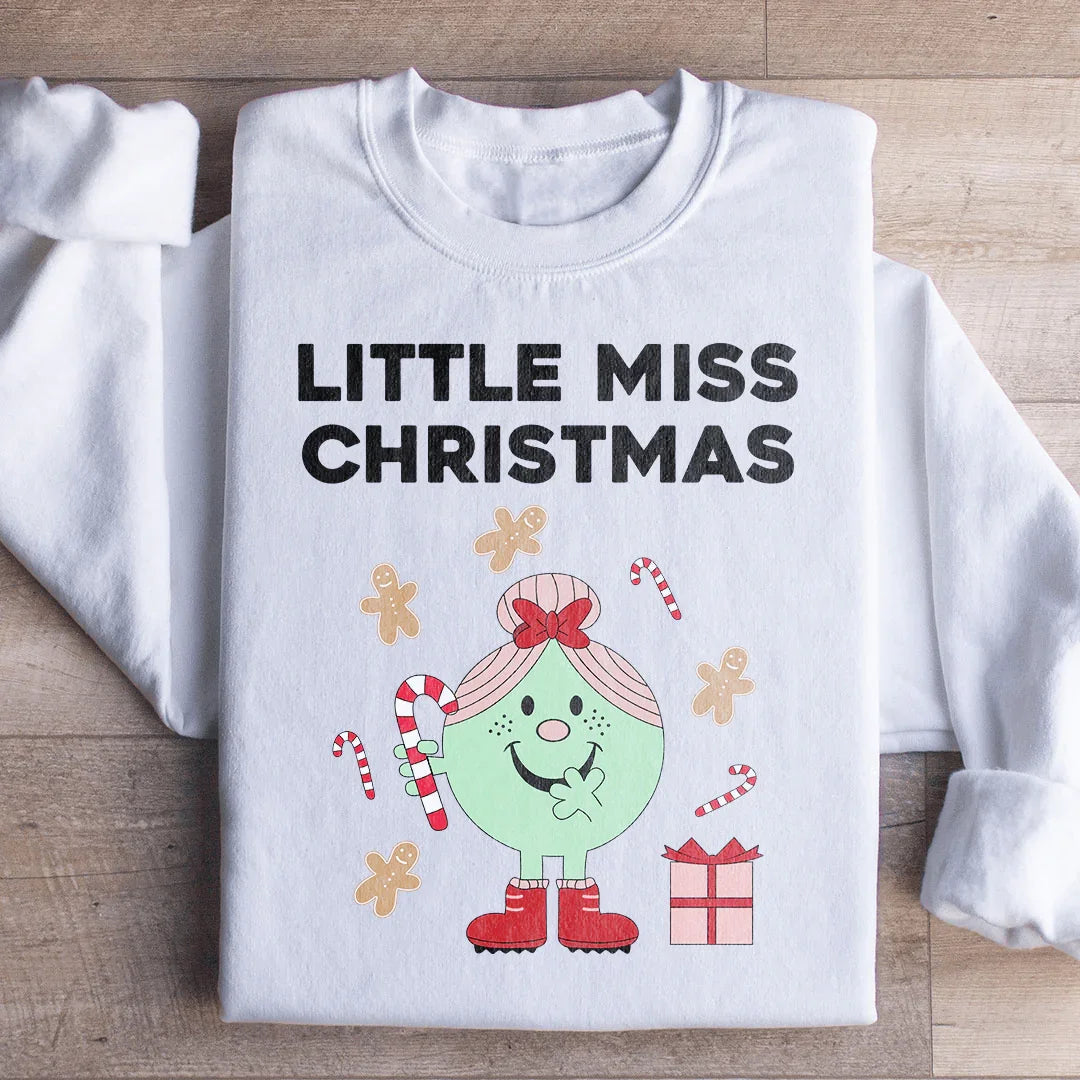 Sudadera de la Pequeña Señorita Navidad