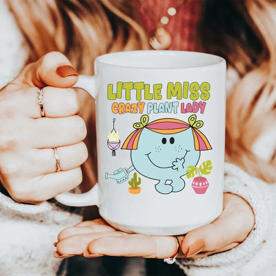 Little Miss Crazy Plant Lady 15 oz Mug