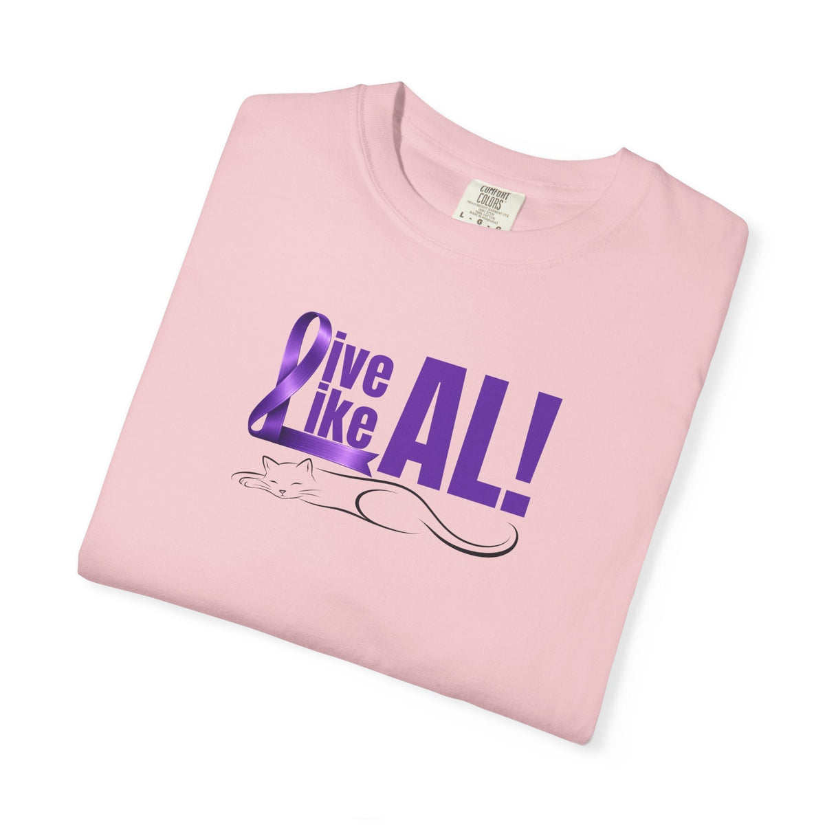 Live Like AL T-Shirt – Epilepsy Awareness Cat Tee